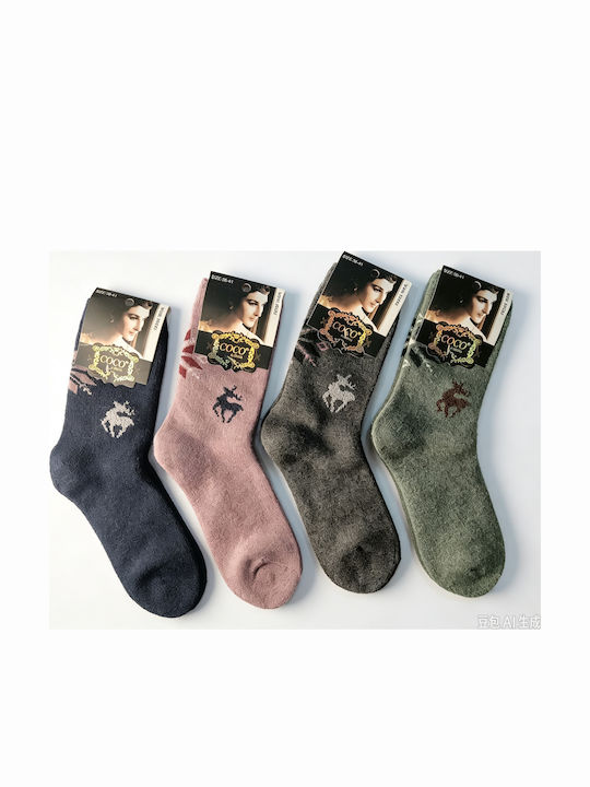 Coco&Hana Women's Multicolour Socks 4Pack