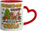 Koupakoupa Weihnachtlicher Keramikbecher Herzen...