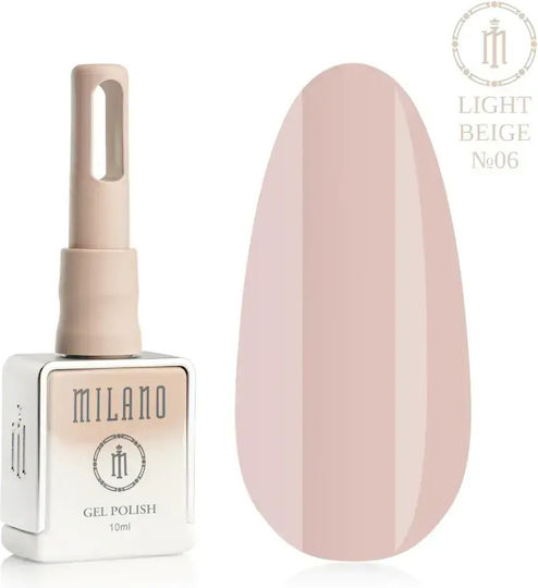 Ημιμόνιμο Βερνίκι Νυχιών Light Beige 10ml