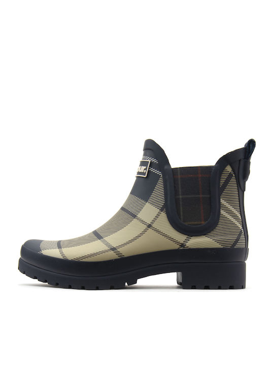 Barbour Stiefeletten Beige-Blau