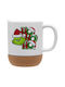 Koupakoupa Grinch Ho Ho Ho Weihnachtlicher Keramikbecher Weiß 9 cm 330 ml (mit Personalisierung)