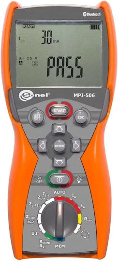 Sonel Multifunktionsmessgerät zur Messung von Parametern elektrischer Anlagen Mpi-506 Wmgbmpi506