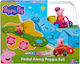 Peppa Pig Flitzen mit dem Roller durch die Blätter 8534