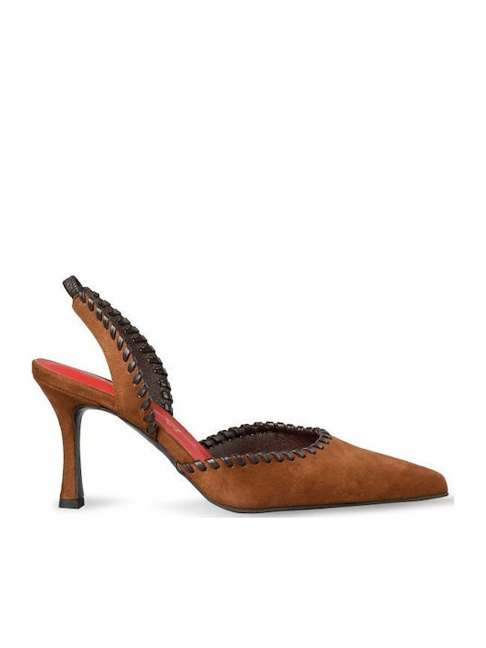 Envie Shoes Brown Pumps