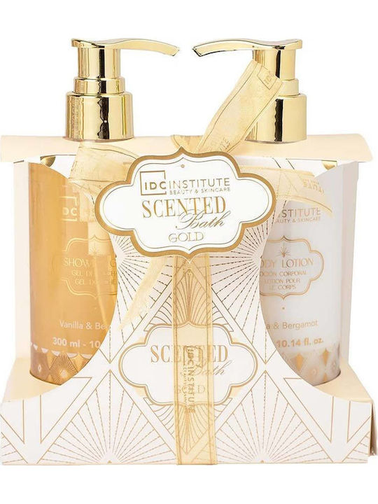 IDC Institute Bath Gold Set de Îngrijire pentru Curățarea Corpului 6 Bucăți IDC Institute Bath Gold Set de Îngrijire pentru Curățarea Corpului 6 Bucăți