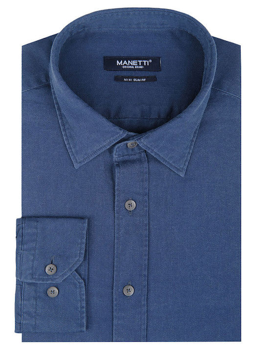 Long Sleeve Blue Shirt