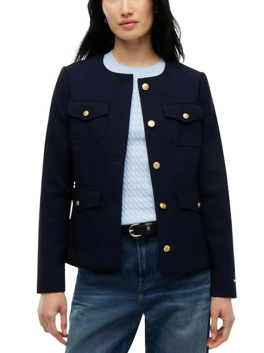 Tommy Hilfiger Γυναικείο Σακάκι Navy