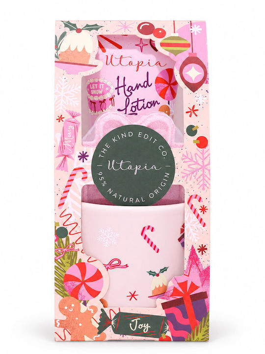 Sunkissed Utopia Pink Peppercorn Merry & Bright Tasse Hautpflege-Set zur Feuchtigkeitspflege 3-teilig