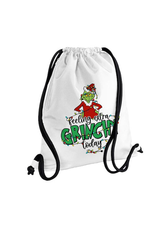 Koupakoupa Grinch Feeling Extra Grinchy Today Rucsac pentru Sală Alb