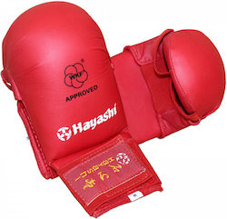 Karate Gloves Hayashi Tsuki WKF Approved Red