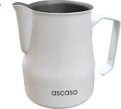 Ascaso 500 ml White Milk Pitcher