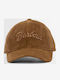 Кафява кадифена шапка с козирка Barbour Ivybridge Lha0653br71