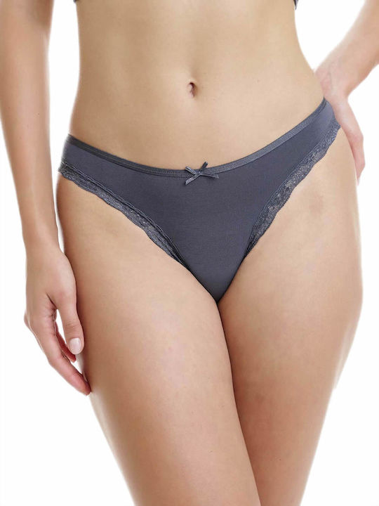 Walk Women's Brazil 2Pack with Lace Grey
