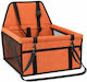 Denik Pets Orange Car Seat for Dog