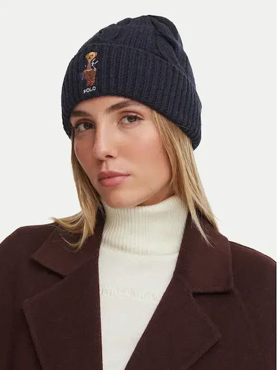 Unisex Knitted Beanie in Blue
