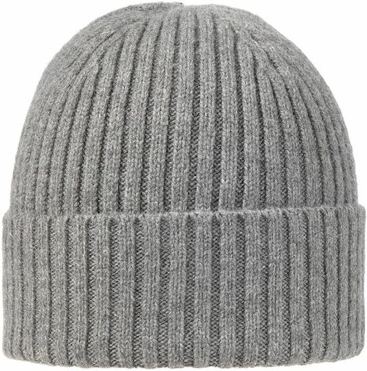 Beanie Men's Knitted Beanie in Grey