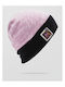 Men's Knitted Beanie in Pink