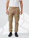 N202 Men's Beige Cargo Trousers