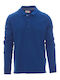 Μπλουζα Polo Payper Florence Μακρυμανικη Royal Blue