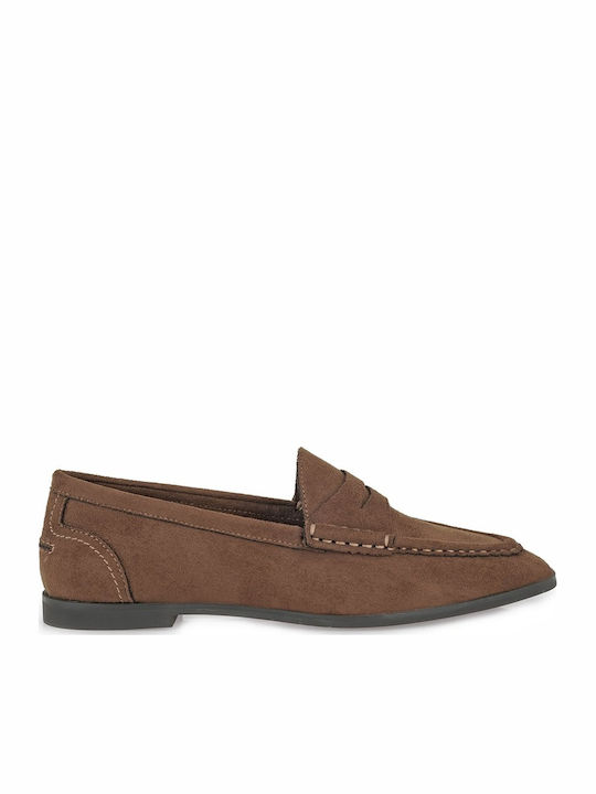 Γυναικεία Loafers σε Καφέ Χρώμα