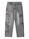 Kids' Grey Jeans Trousers