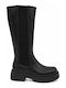 Women's Boots with Elastic Brown