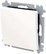Abb Recessed Wall Switch One-Way Aller Retour White