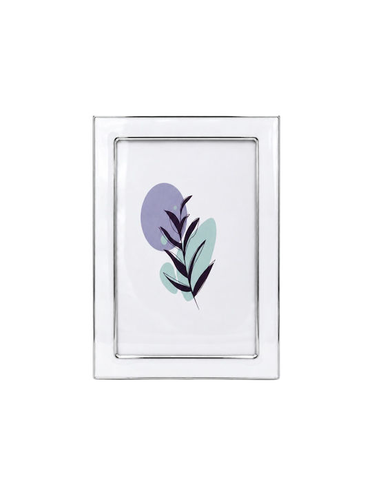 Iliadis Metal Photo Frame with White Frame