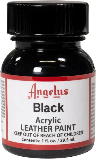 Angelus Acryl-Lederfarbe Schwarz 29,5 ml
