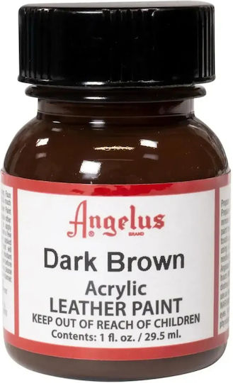 Angelus Acryl-Lederfarbe Dunkelbraun 29,5 ml
