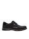 Schwarze Herren-Freizeitschuhe aus Leder