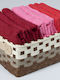 Silk Fashion Кърпа за почистване 30x30 см Червена 9 бр