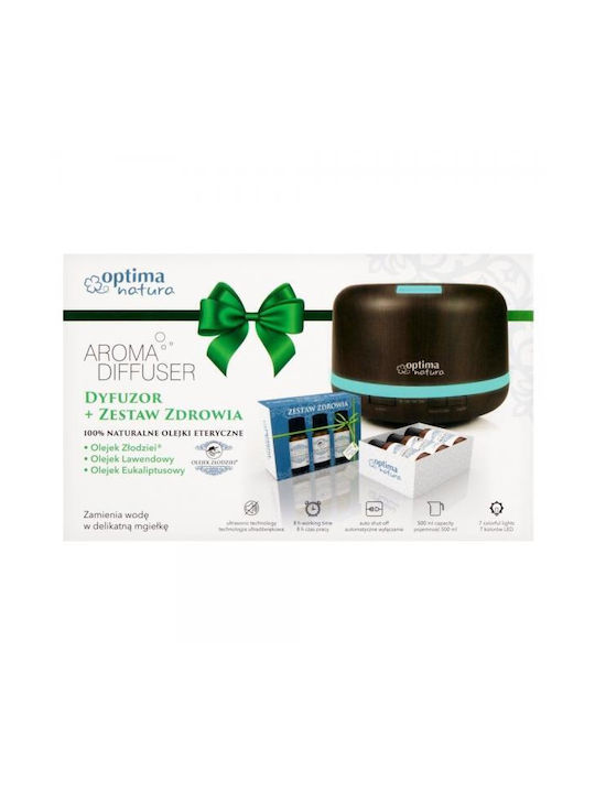 Optima Natura Led Aromatherapy Device Brown Optima Natura Led Aromatherapy Device Brown