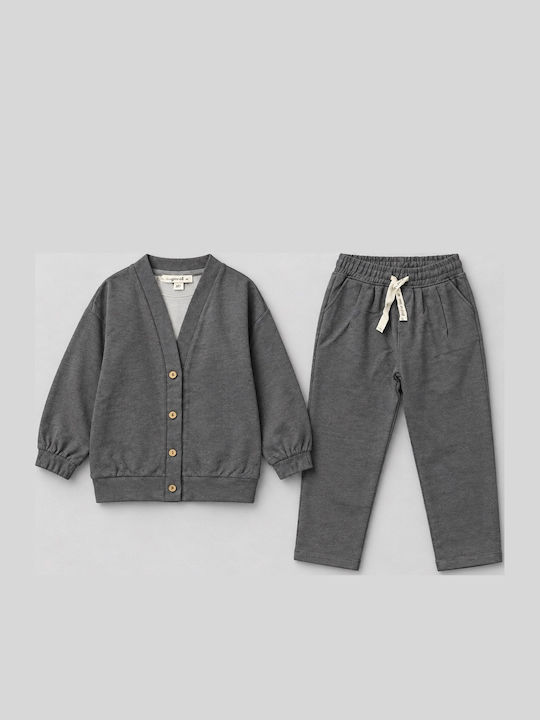 Set pentru copii cu pantaloni 3 bucăți, gri