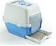 Stefanplast Cathy Clever & Katzenklo Hellblau L58 x B45 x H48cm