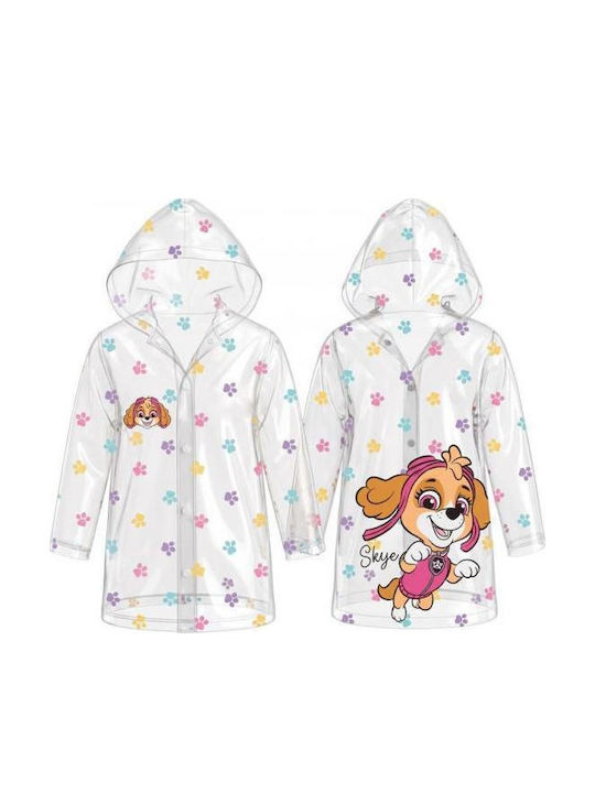 Paw Patrol Wasserdichte Kurze Transparente Kinderjacke im Casual-Stil