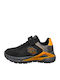 Run 50 Amf Cl Kids Sneakers with Hoop & Loop Closure & Lights Black