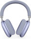 Pineapple Pro Wireless Bluetooth Over-Ear Headphones and Quick Charge Lavender