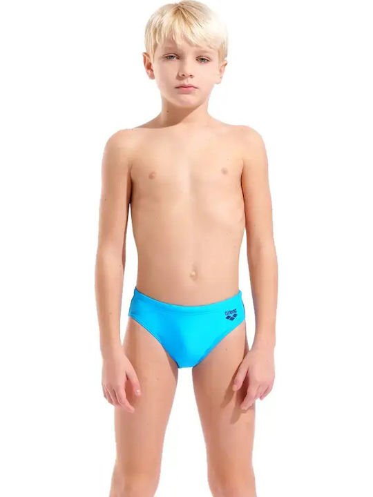 Arena Painterly Παιδικό Μαγιό Σλιπ Turquoise/navy