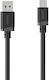 Hama 201812 USB-A щепсел към USB-C щепсел, 2 м, черен