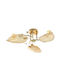 Deckenleuchte 51 cm Gold