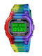 1622 Digital Women's Watch 44mm Chronograph Battery with Rubber Strap