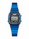 1901 Digital/Analog Women's Watch 25mm Battery-Powered with Blue Stainless Steel Bracelet