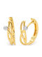 Brizzling X Greta Wagner Women's Moissanite Earrings Bgw024e-g