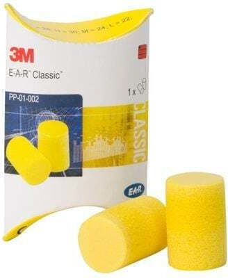 3M Ωτοασπίδες σε Κίτρινο Χρώμα 53467 2τμχ