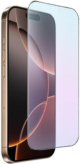 Стъклен протектор Full Cover с филтър за синя светлина за iPhone 17 Pro Max