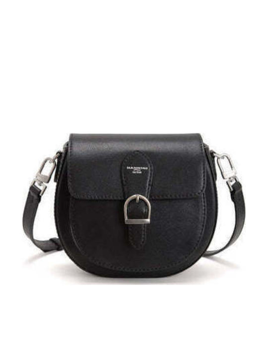 Leather Women's Shoulder / Crossbody Bag Black