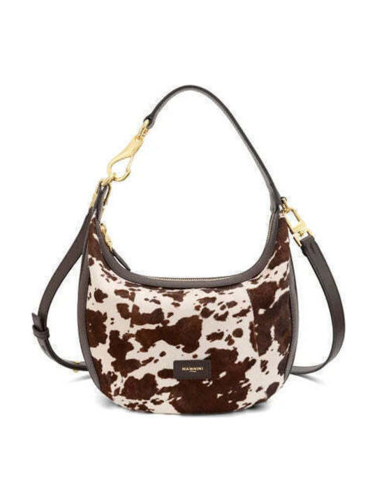 Brown Leather Women's Shoulder / Crossbody Bag