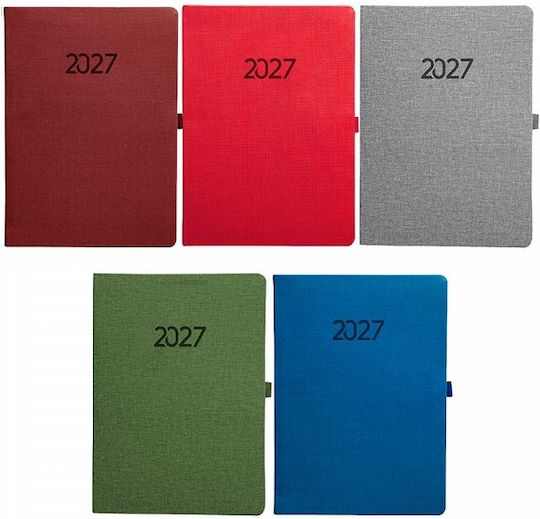 Υδρόγειος Ημερήσιο Planner 2027 10x14εκ. (Διάφορα Σχέδια)
