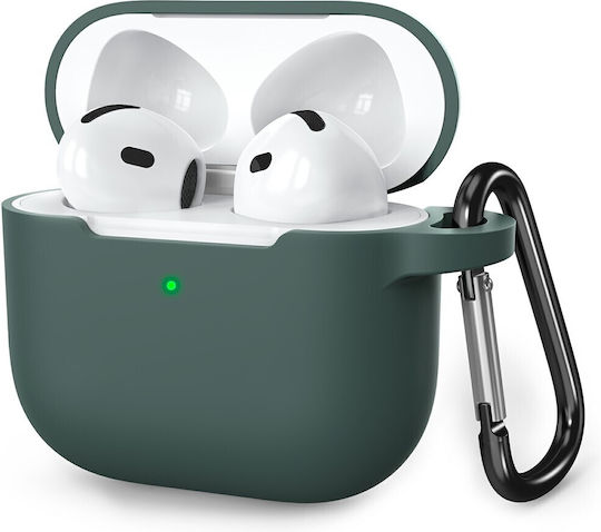 Ahastyle We36 Silicone TPU Case for AirPods 5 4 Forest Green